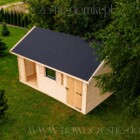 Domek Letniskowy Leon 2 - 24m2 (400x600cm)