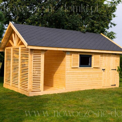 Domek Letniskowy Leon 2 - 24m2 (400x600cm)
