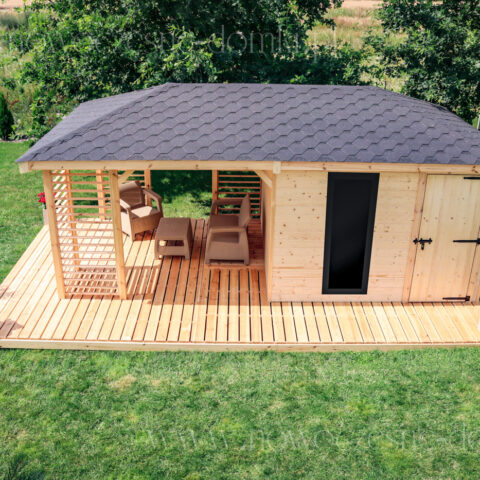 Domek Ogrodowy San Remo 2 (400x600cm)