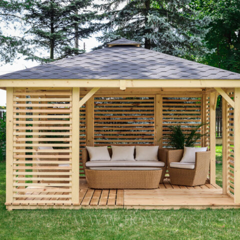 Altana Ogrodowa Milano Wariant 3 (400cm x 700cm)