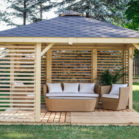 Altana Ogrodowa Milano Wariant 1 (400cm x 400cm)