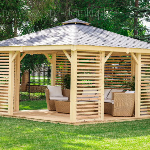 Altana Ogrodowa Milano Wariant 3 (400cm x 700cm)