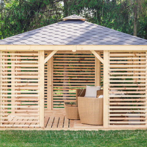 Altana Ogrodowa Milano Wariant 6 (300cm x 600cm)