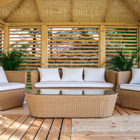 Altana Ogrodowa Milano Wariant 1 (400cm x 400cm)