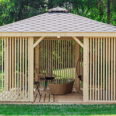 Altana Ogrodowa Napoli Wariant 6 (300cm x 600cm)