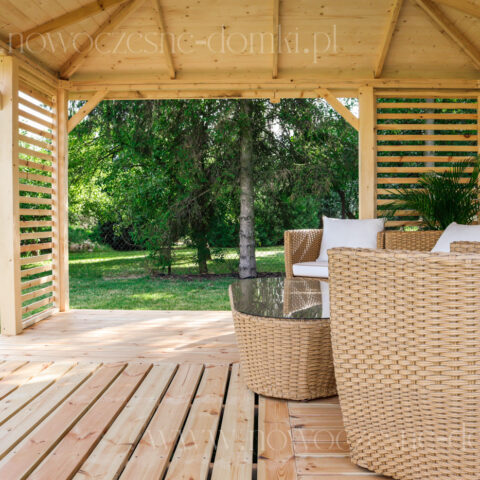 Altana Ogrodowa Milano Wariant 1 (400cm x 400cm)