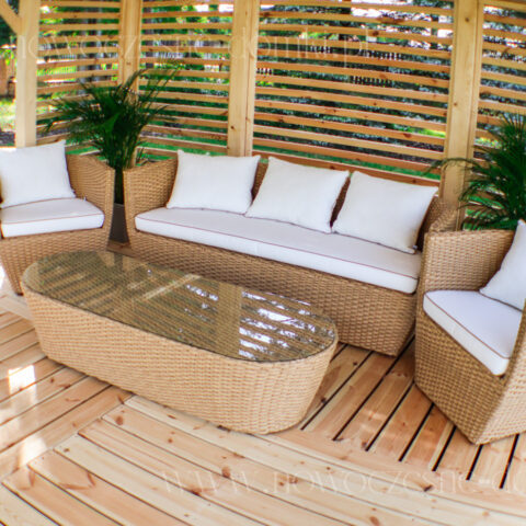 Altana Ogrodowa Milano Wariant 1 (400cm x 400cm)