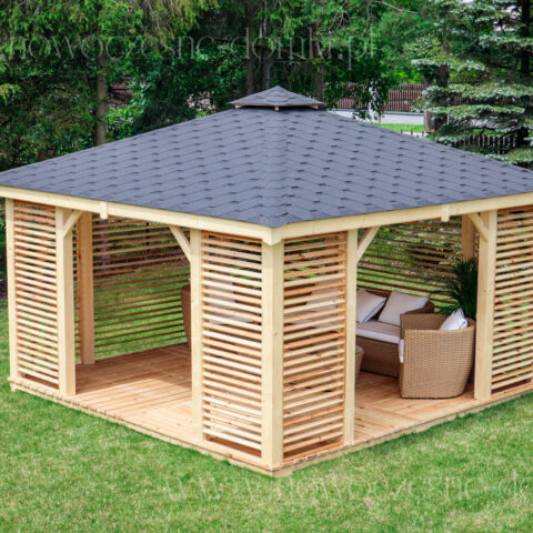 Altana Ogrodowa Torino Wariant 6 (300cm x 300cm)