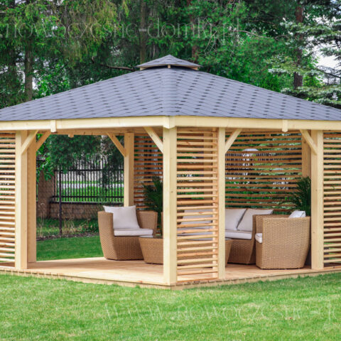Altana Ogrodowa Torino Wariant 3 (400cm x 700cm)