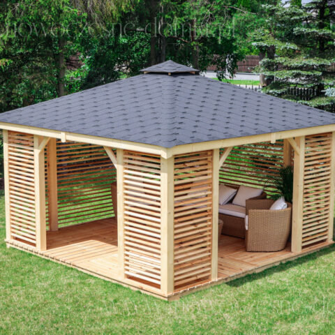 Altana Ogrodowa Torino Wariant 6 (300cm x 300cm)