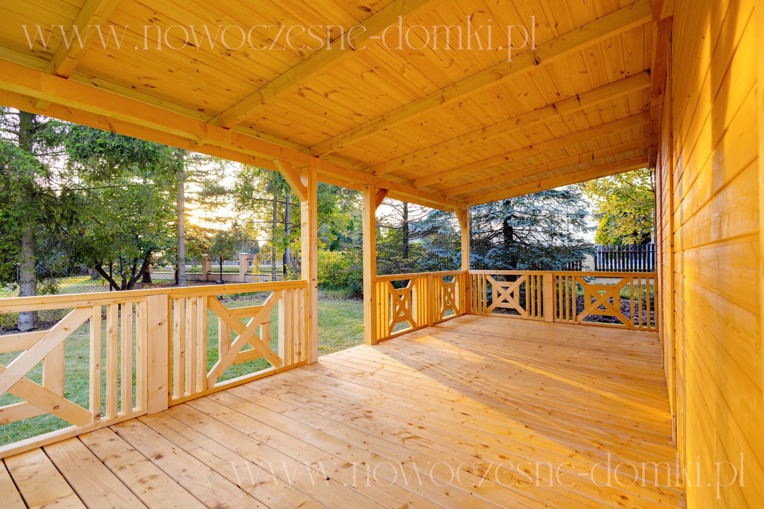 Domek Letniskowy CA OROCZNY Roma 3 Taras 500x500cm Nowoczesne 