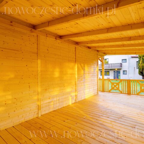 Domek Letniskowy CAŁOROCZNY Roma 4 + Taras (500x600cm)