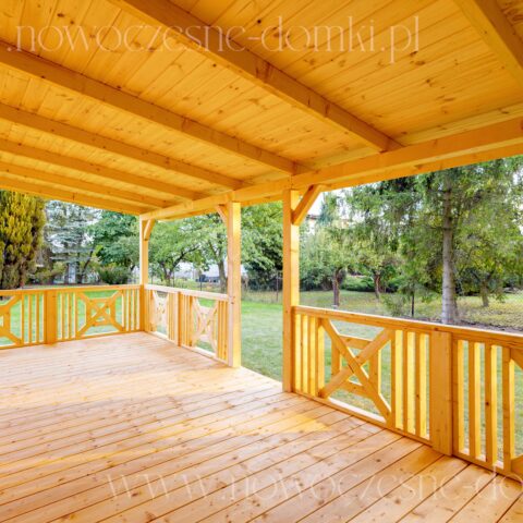 Domek Letniskowy CAŁOROCZNY Roma 4 + Taras (500x600cm)