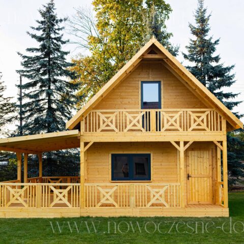 Domek Letniskowy CAŁOROCZNY Roma 4 + Taras (500x600cm)