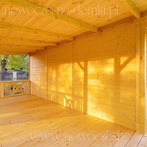 Domek Letniskowy CAŁOROCZNY Roma 4 + Taras (500x600cm)