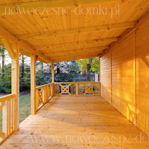 Domek Letniskowy CAŁOROCZNY Roma 4 + Taras (500x600cm)