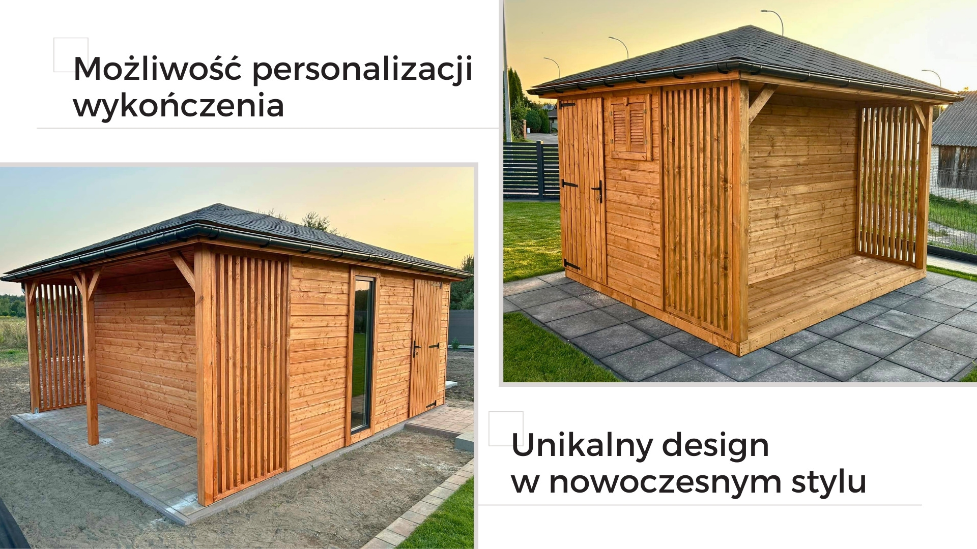 Zalety drewnianych domków narzędziowych - Nowoczesne Domki